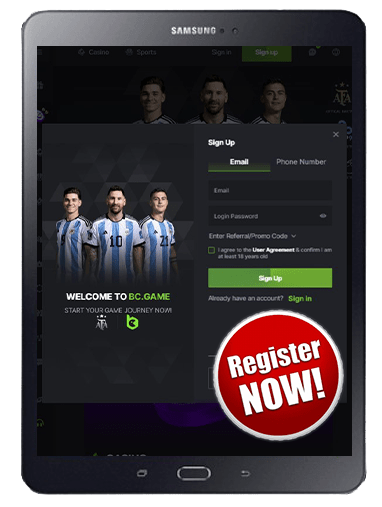 How To Register At BC Game Casino?