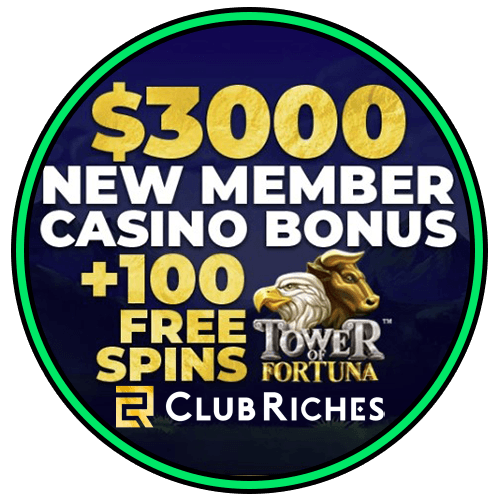 ClubRiches Casino New Members Bonus